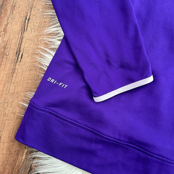💜 NIKE | Dri Fit Hoodie | Purple | Size M - Picture 5 of 11